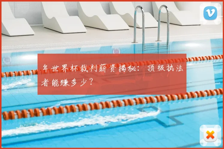 年世界杯裁判薪资揭秘：顶级执法者能赚多少？
