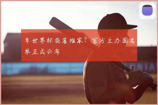 年世界杯花落谁家？官方主办国名单正式公布